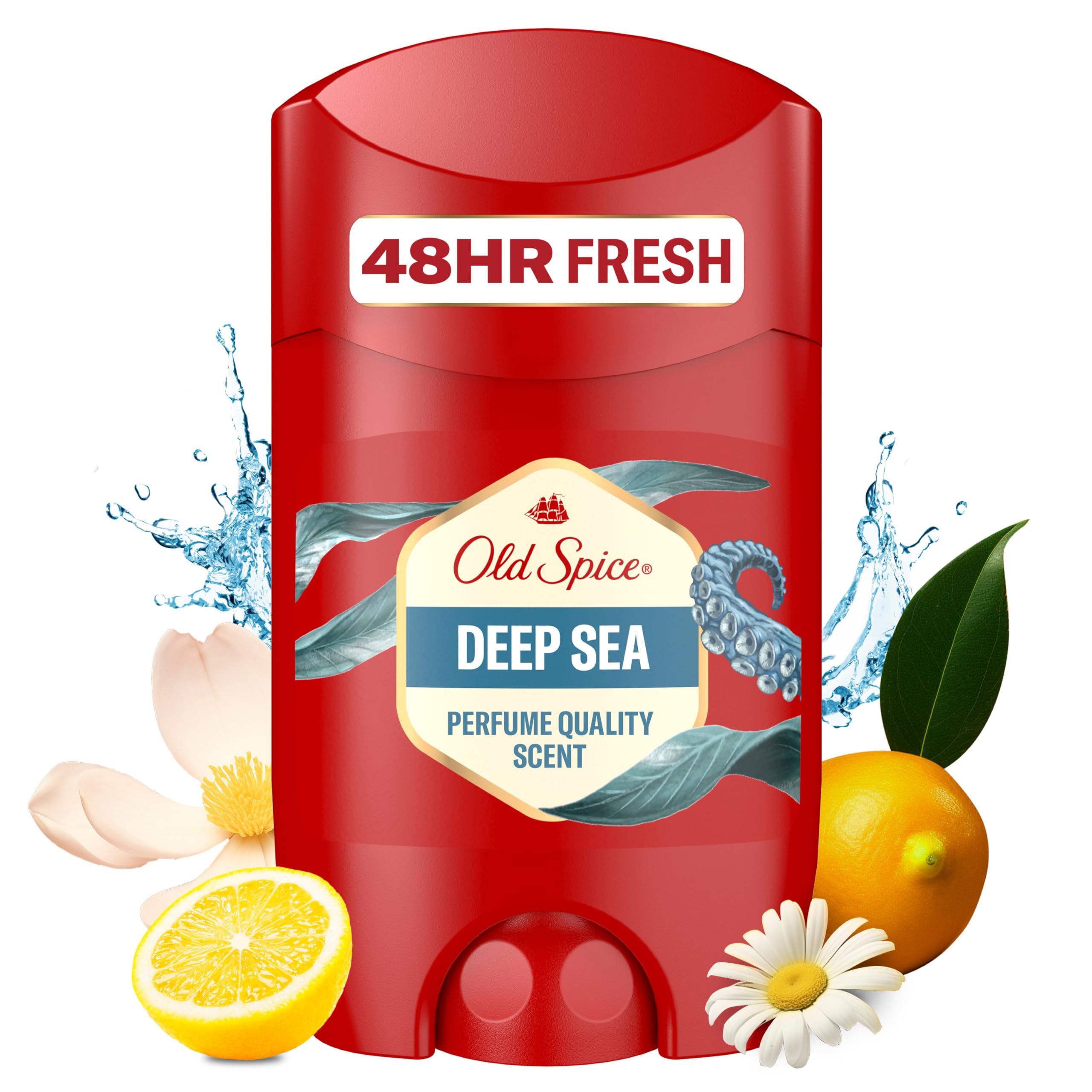 【Lune's】Old Spice デオドラントスティック 50個 Amazon | Old Spice Deep Sea Deo Stick für Herren 50 ml, 48 h